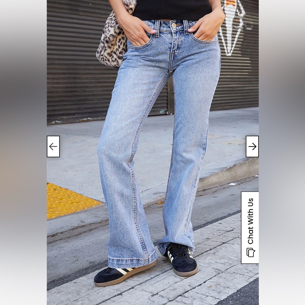 John Galt Light Blue Annie Low Rise Jeans size 23!!